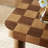 Oscar 36 Inch Square Checkered Dining Table-116247523
