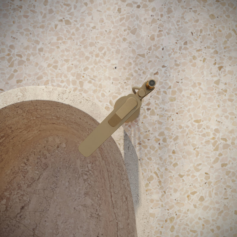 Citterio C Tub Filler with Diverter, Gold