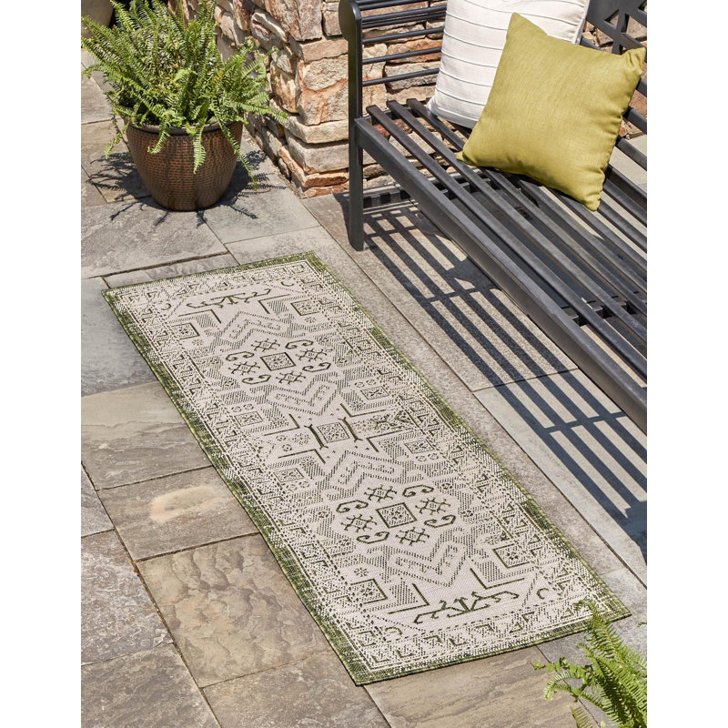 Tapis d'extérieur Chand, Tapis de couloir 2 pi x 6 pi