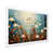 White Single Picture Framed