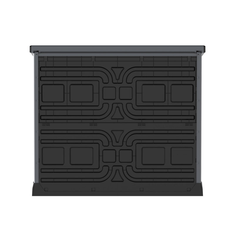 DuraMax 57.09 " W 317 Gallons Water Resistant Resin and Polypropylene Lockable Deck Box, Brown