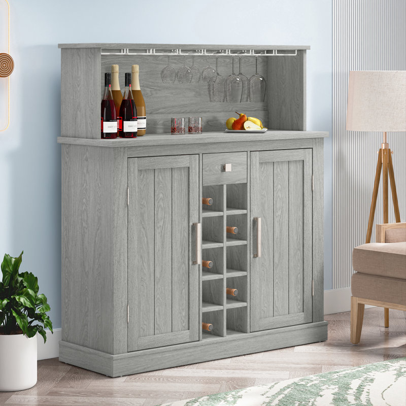 Annilyn 47'' Wine Bar, Oak