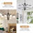 8-light Steel Dimmable Classic / Traditional Chandelier-1126859433