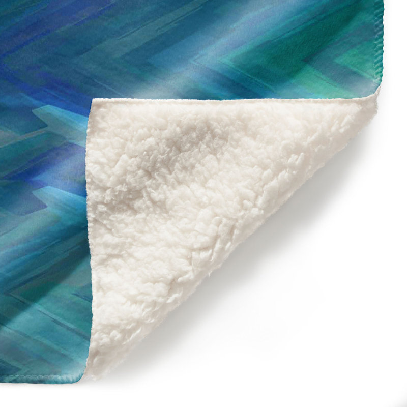 Couverture sherpa doux , 51 po x 60 po