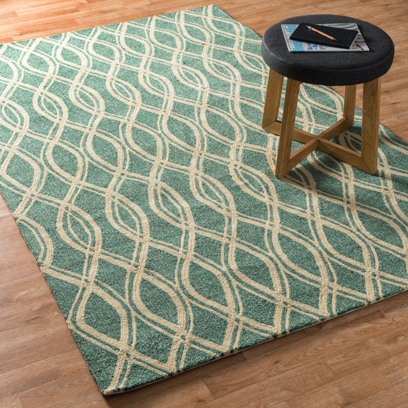 Rankin Geometric Indoor / Outdoor Rug, Rectangle 5' x 7'6"