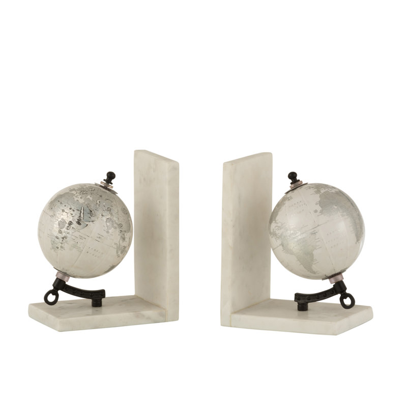 Modern & Contemporary Marble Non-Skid Bookends