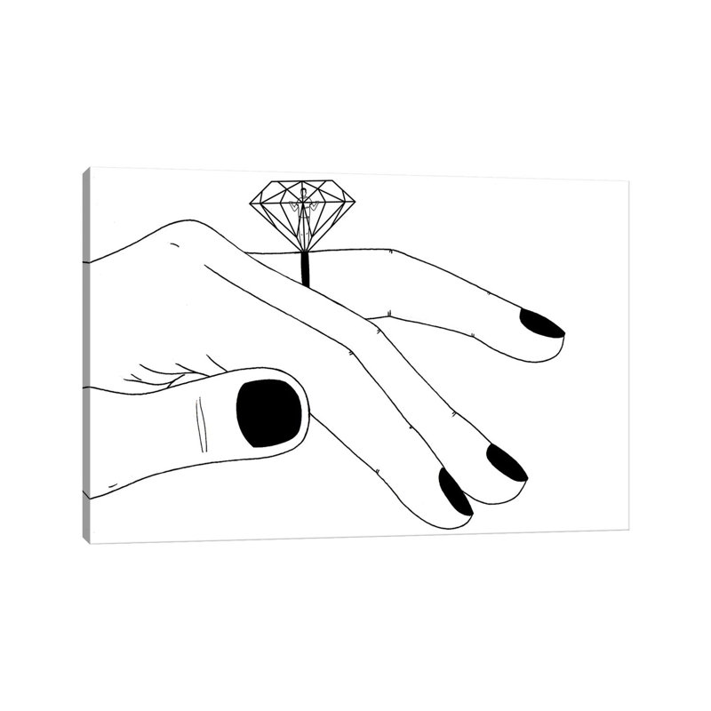 Trapped by Filippo Spinelli - Floater Frame Print on Canvas, Wrapped Canvas, 66.04 cm H x 45.72 cm W