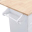 Ensemble d'îlot de cuisine Farmhouse avec abattant et 2 sièges, rangement spacieux et tablette réglable pour les cuisines modernes
