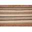Tapis de vestibule rayé à motif oriental Kilim 3 x 5