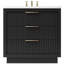 Lecrieú Three-Drawer Single Bath Vanity-821539850-821979928-821979937