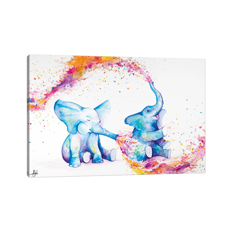 Sorella by Marc Allante - Wrapped Canvas Painting, 101.6 cm H x 66.04 cm W x 1.91 cm D