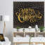 Manuscrit joyeux Noël avec flocons de neige-impression d’art textuel-2080427113-2080427117
