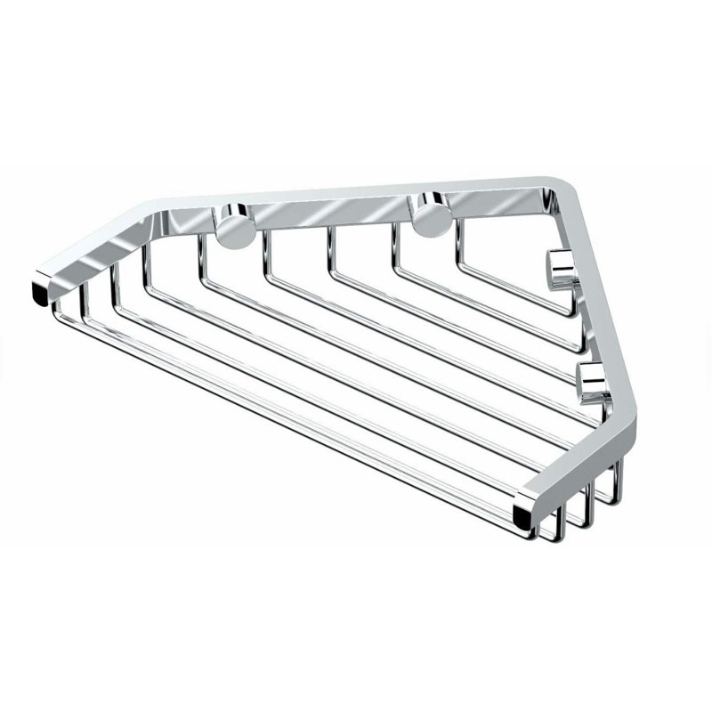 ChromeGuard Corner Shower Basket
