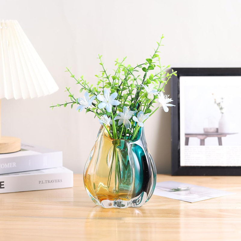 Hand Blown Glass Vase