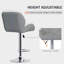 Tabouret de comptoir DaCosta