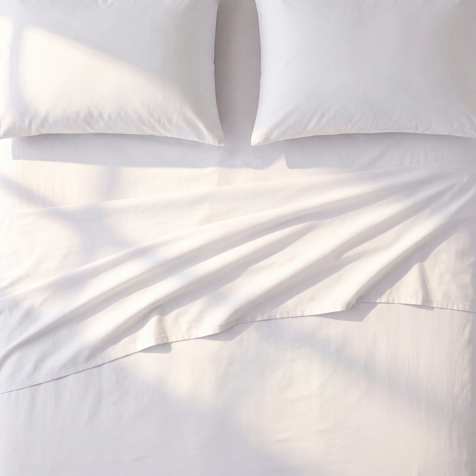 Adelaja Organic Cotton Sheet Set, White, Queen