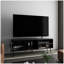 Meuble télé, 1 porte, 3 tablettes-458901034
