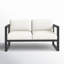 Avion Loveseat - Black-247300383-267548404