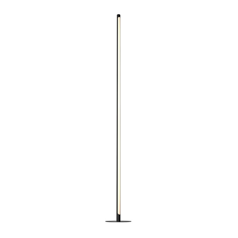 Ascensin 50'' Black LED Column Floor Lamp