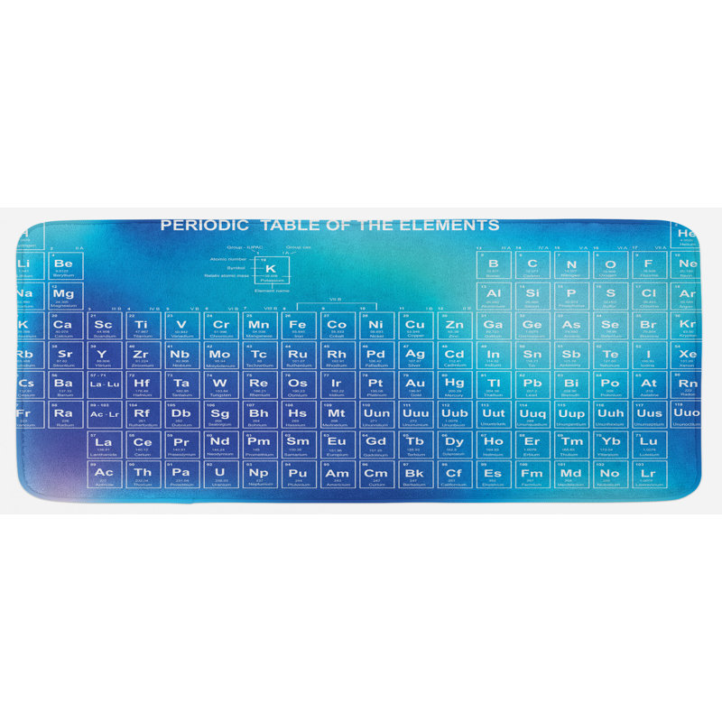 Tapis de cuisine science