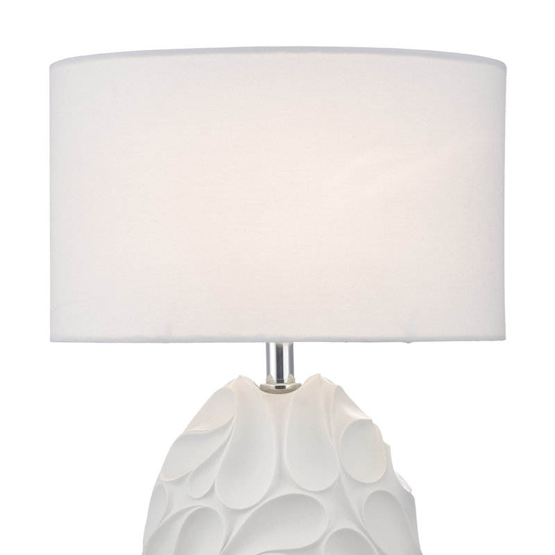 Corr Resin Table Lamp