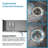 Stainless Steel Kitchen Sink, 30?x19? Single Bowl, Overmount Handmade Sink, with US Standard Drain and Hook-114728497