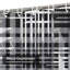 Rideau de douche abstrait abstrait géométrique noir et blanc avec 12 crochets-456712605