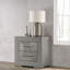 Table de chevet 2 tiroirs Pierce Grey-1037013113