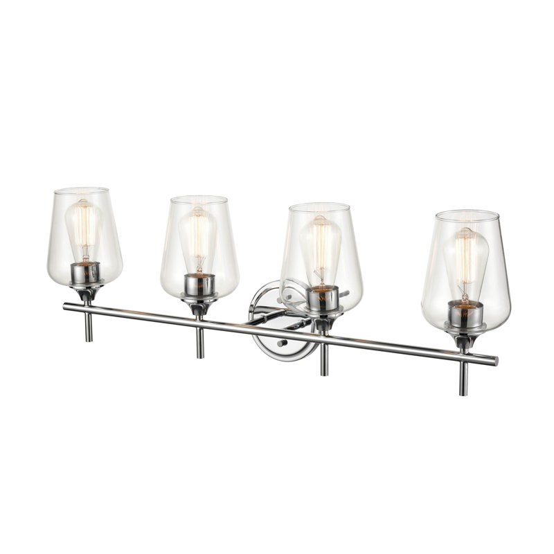 Éclairage de meuble-lavabo à intensité variable Whalley, Chrome, 4