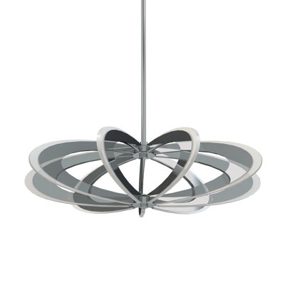 Iridium 9 - Light Geometric Pendant
