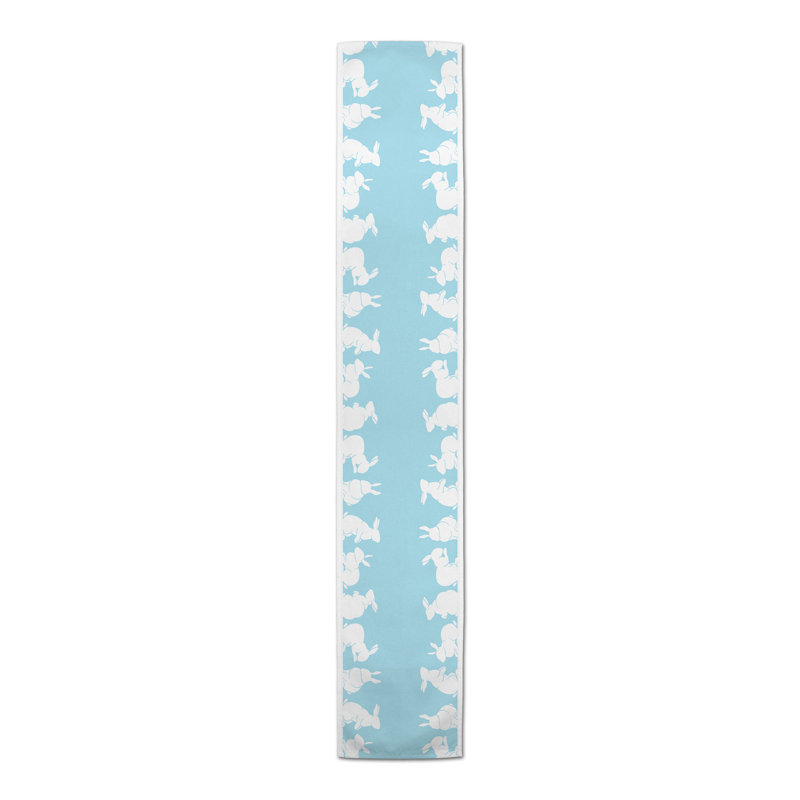 Cohby Rectangle Animal Print Polyester Table Runner, 16" D x 72" L