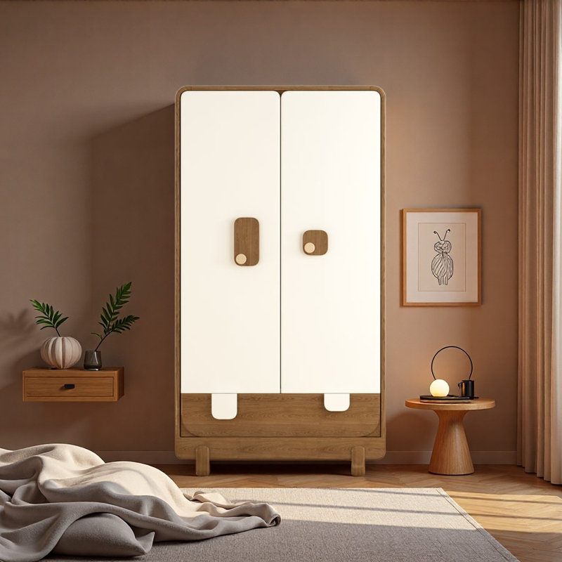 Armoire créative à deux portes, Brun