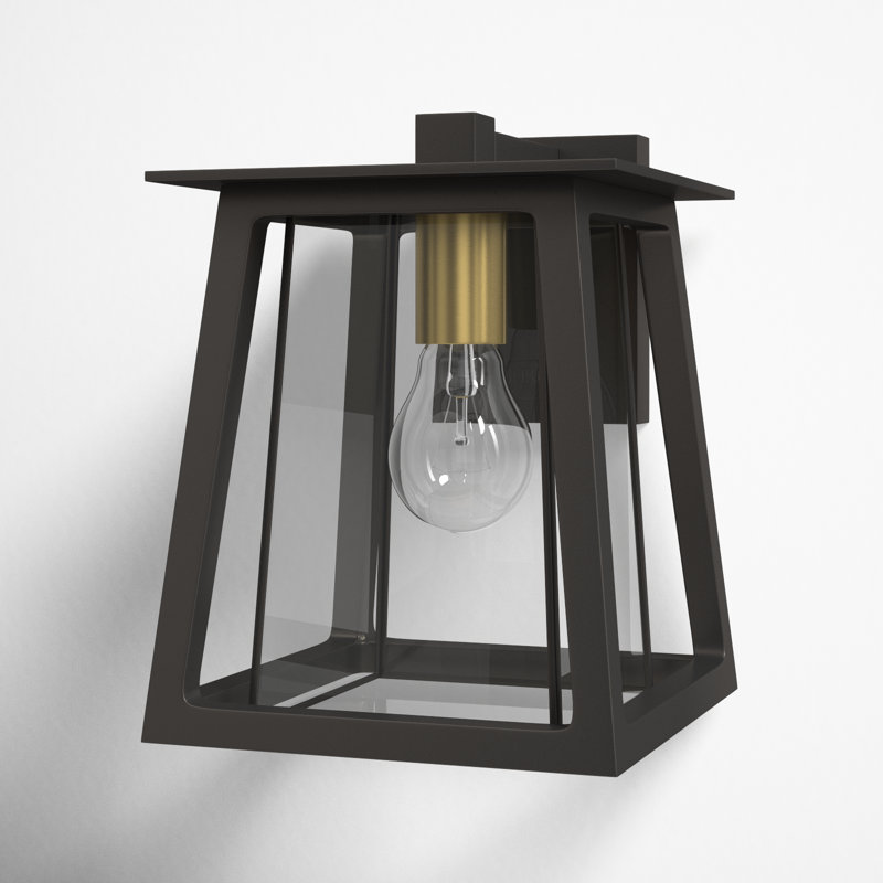 Becket Aluminum Wall Light, 9.5" H x 7.3" W x 8.3" D