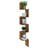 vidaXL Wall Corner Shelf Hanging Shelf Living Room Furniture Engineered Wood