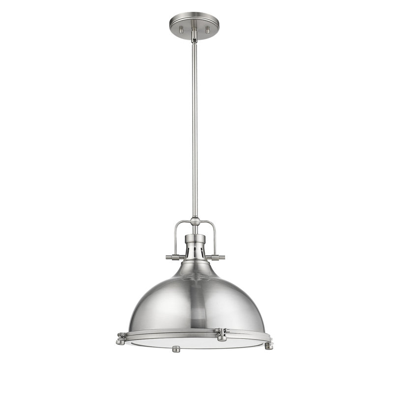 Chesser 1 - Light Single Pendant, 50.5" H x 15" W x 15" D, Oil rubbed Bronze