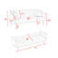 Canapé-lit convertible 2 places en velours WY-71" L x 19" P x 30" H