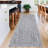 Farmhouse Scalloped Rug Washable Rug with Non Slip TRP Backing, Low Pile Non Shedding Rustic Carpet, Soft Thin Foldable Printed Mat for Living Room Bedroom-660204445-660204436