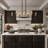 12-Light Modern Linear Pendant For Kitchen Island