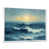 White Floater Framed