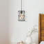Luminaire suspendu tambour 1 lumière Aziz