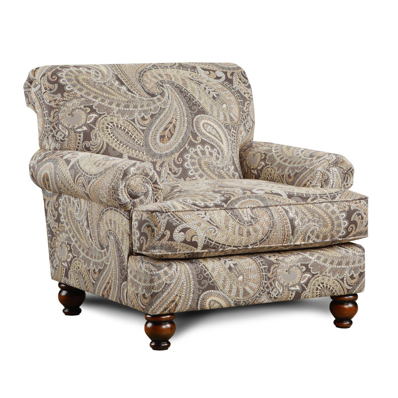 Fusion Furniture Capernicus Cobblestone Ottoman