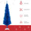 Arbre de Noël artificiel, arbre de Noël mince avec 390 branches et support réalistes-135122631
