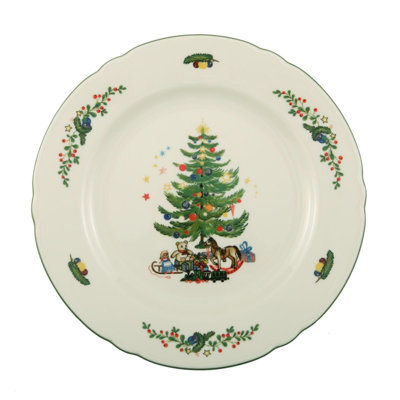 Frühstückstelle rund 20 cm Marie Luise Weihnachten