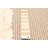 Tapis brun clair intemporel 5 pi 3 po x 8 pi 1 po