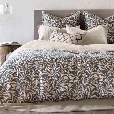 Camilla Linen Floral Duvet Cover