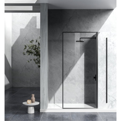 35'' - W x 76'' H Door Framed Fixed Glass Panel with