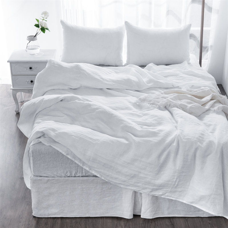 Cal-King Sheet Set Bed Set 4 Pc, Bedding Sheets & Pillowcases, Bed in a Bag, Twin Case Pack + Fitted Sheet + 2 Pillowcases