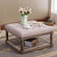 Repose-pieds de cocktail carré capitonné de 30 po de largeur Hammonton-943651826