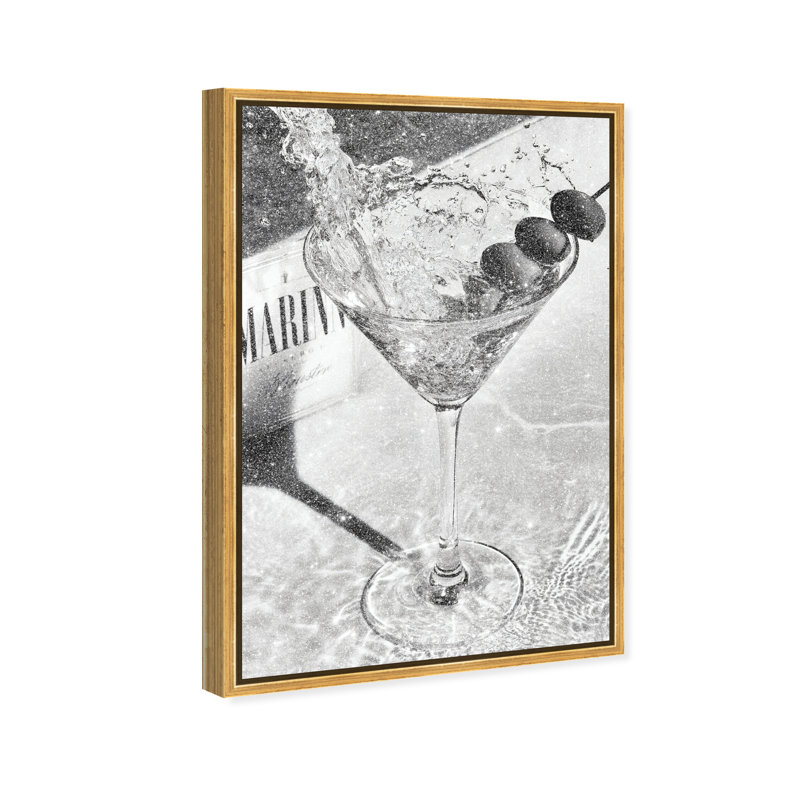 Chill Time II Print by Oliver Gal, 16"H x 11"W, Gold Floater Frame
