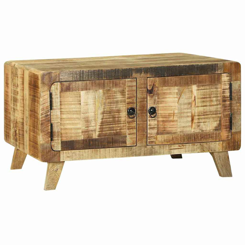 Solid Wood Coffee Table with Storage